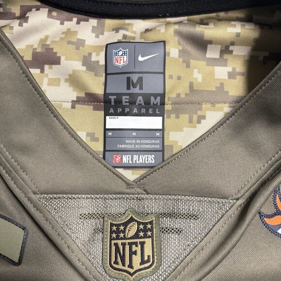 Nike Justin Simmons #31 Denver Broncos Salute To Service Jersey Men’s Medium - Picture 6 of 13